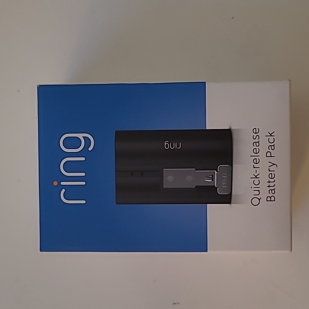 Ring doorbell quick release battery pack